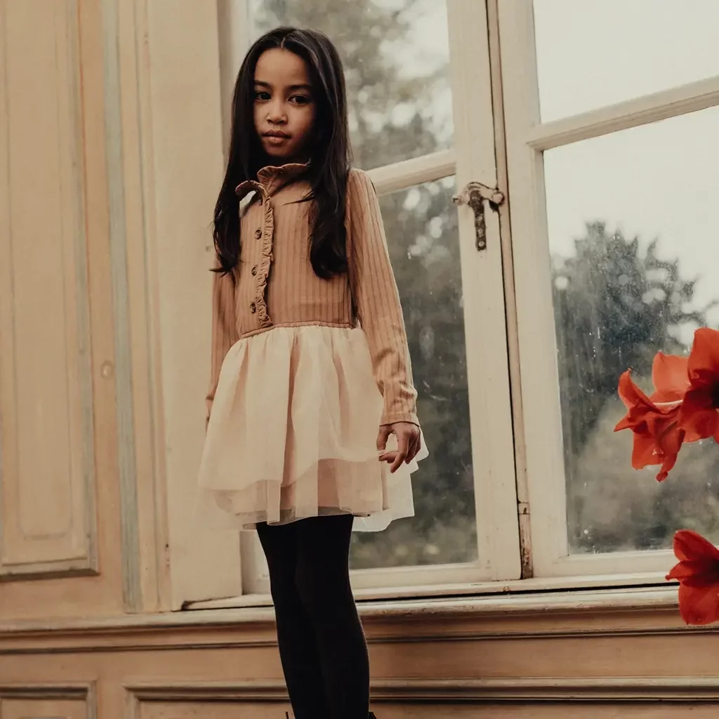 Jurk Marly (peach almond)