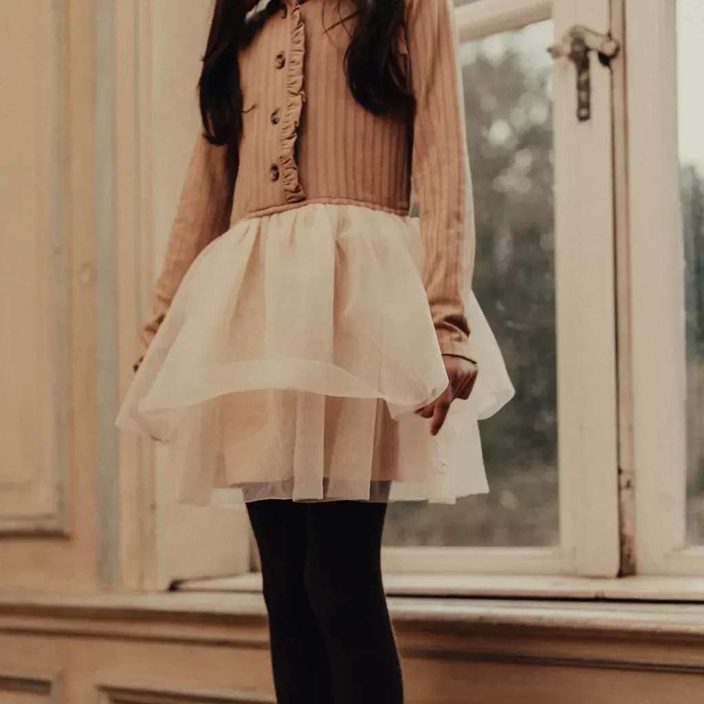 Jurk Marly (peach almond)