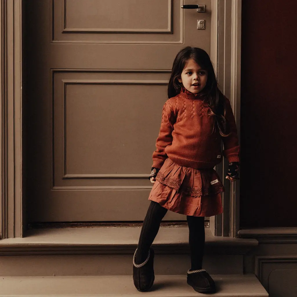 Rokje Paige (red maroon)