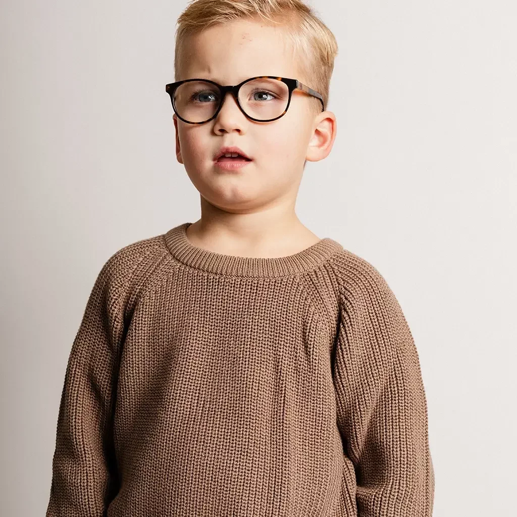 Gebreide trui Thun (brown cacao)