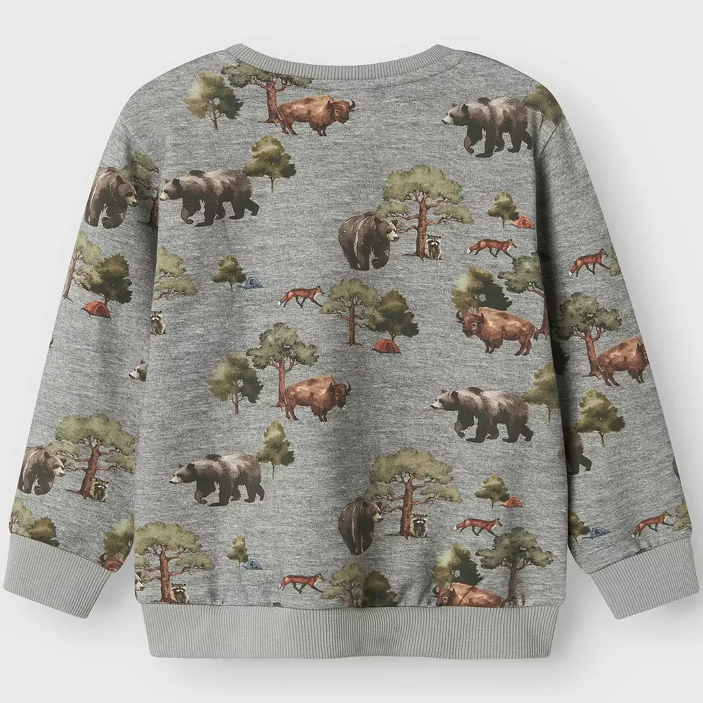 Trui sweater Molin (grey melange)