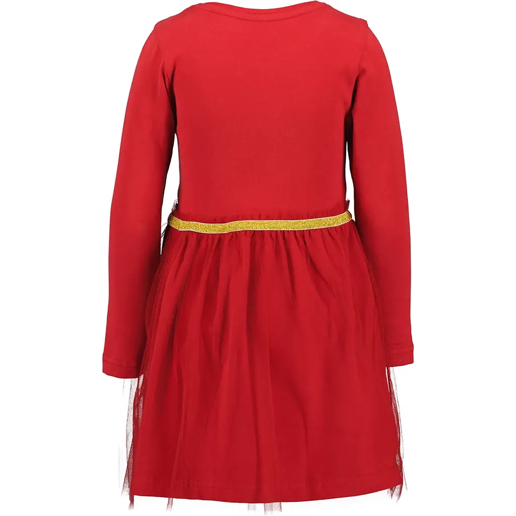 Kerst jurk (bright red)