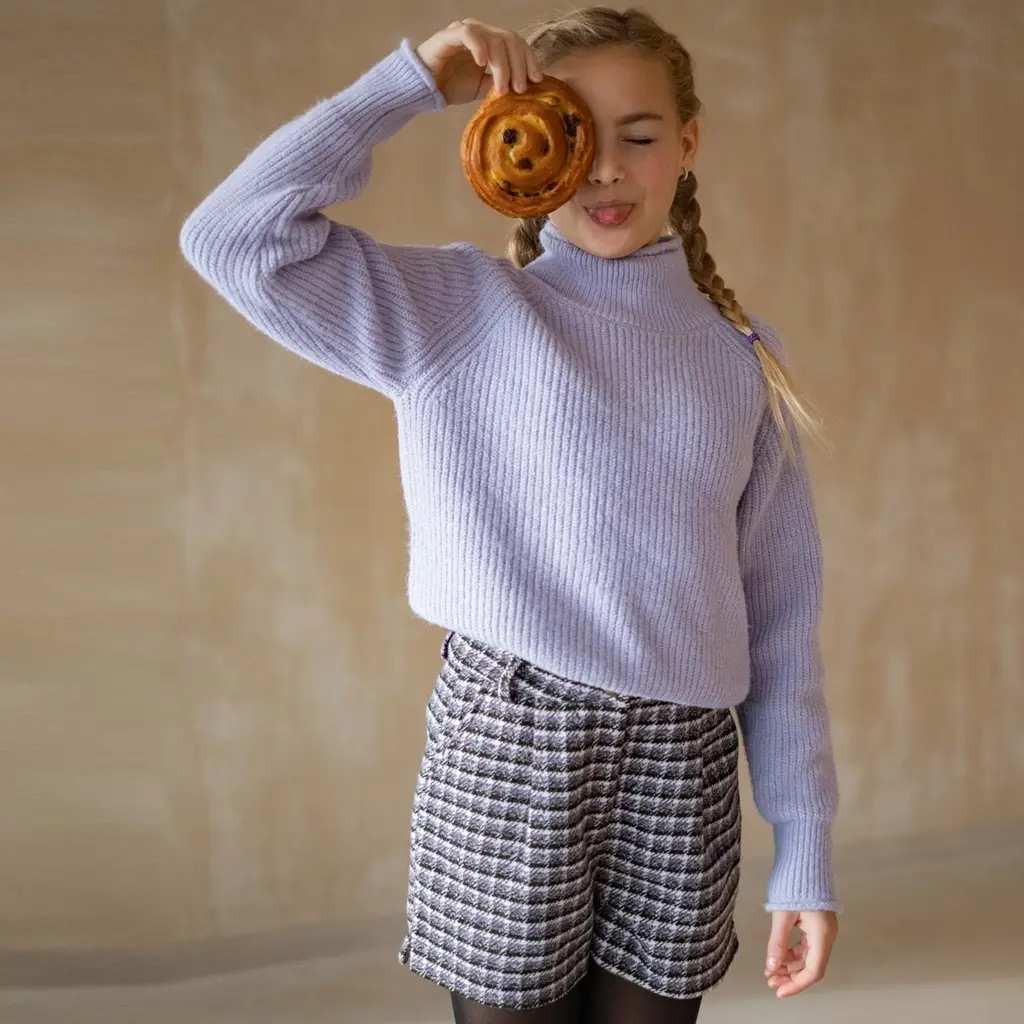 Gebreide trui Daisy (lilac)