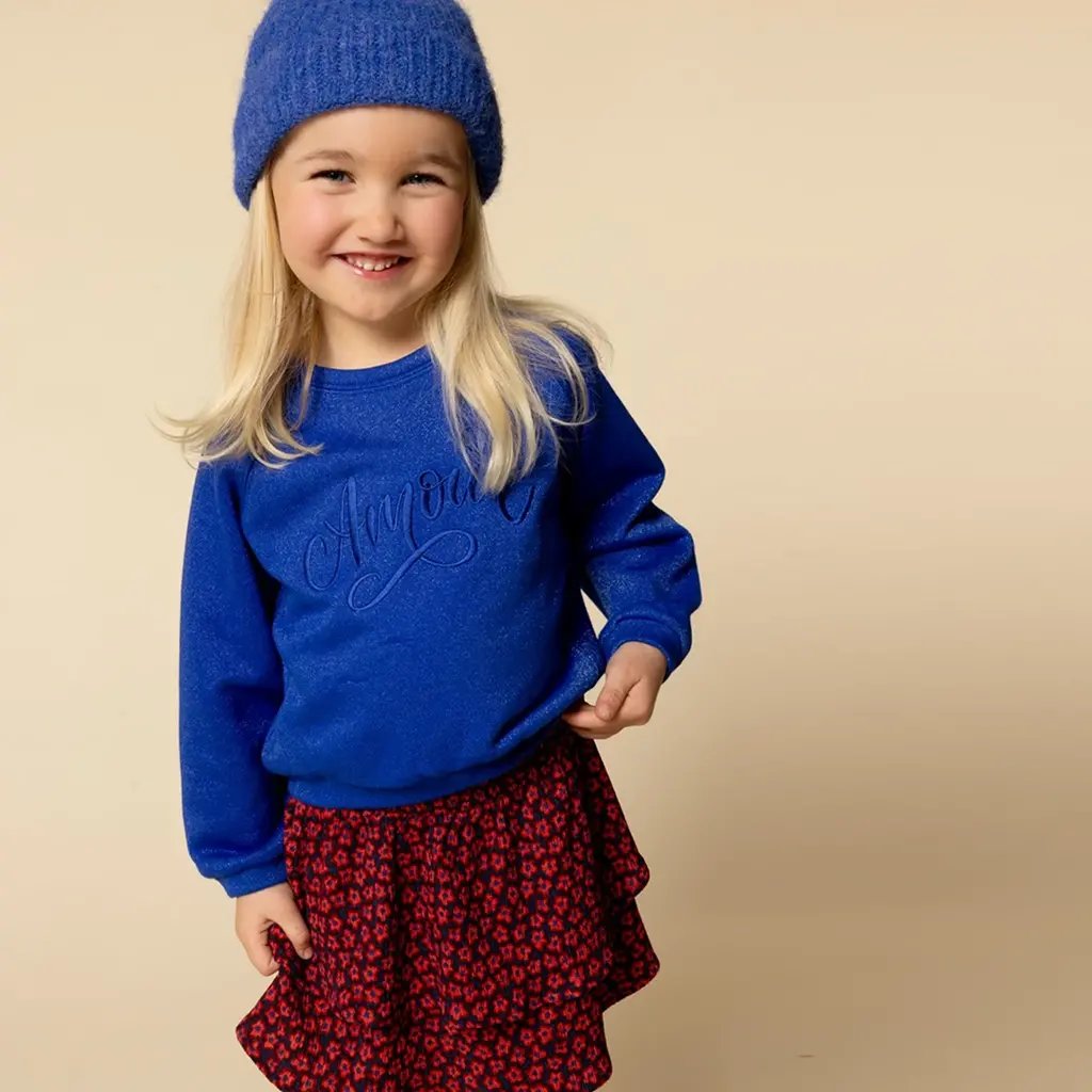 Trui lurex (kobalt blue)