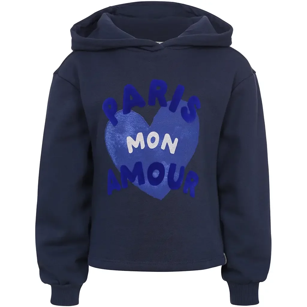Trui hoodie  (dark blue)