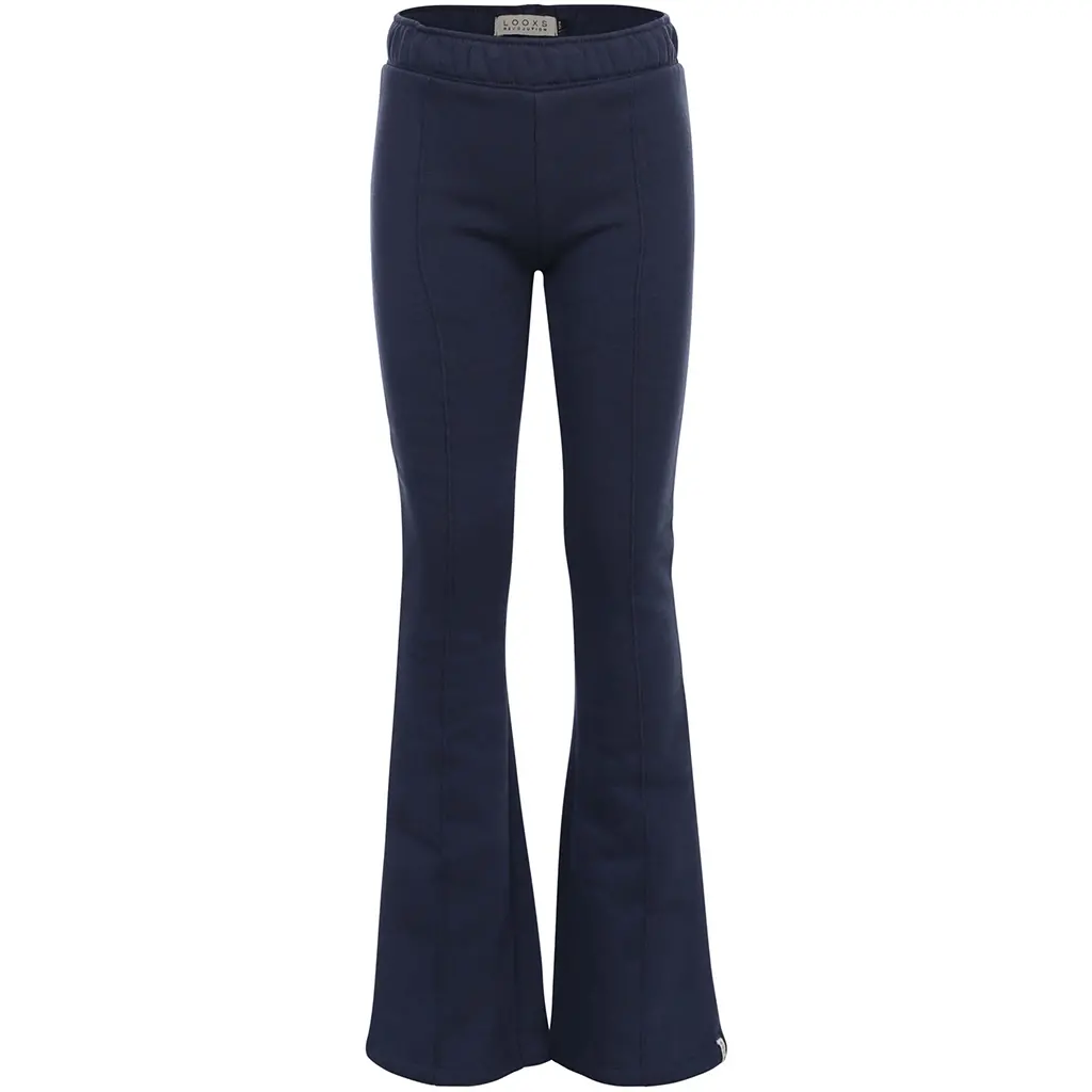 Broek flared (dark blue)