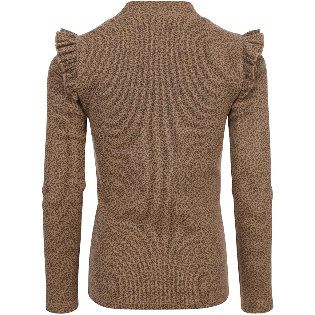Longsleeve rib (mini leopard)