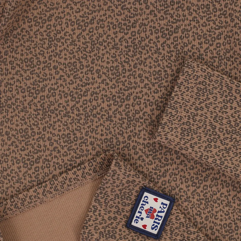 Longsleeve rib (mini leopard)