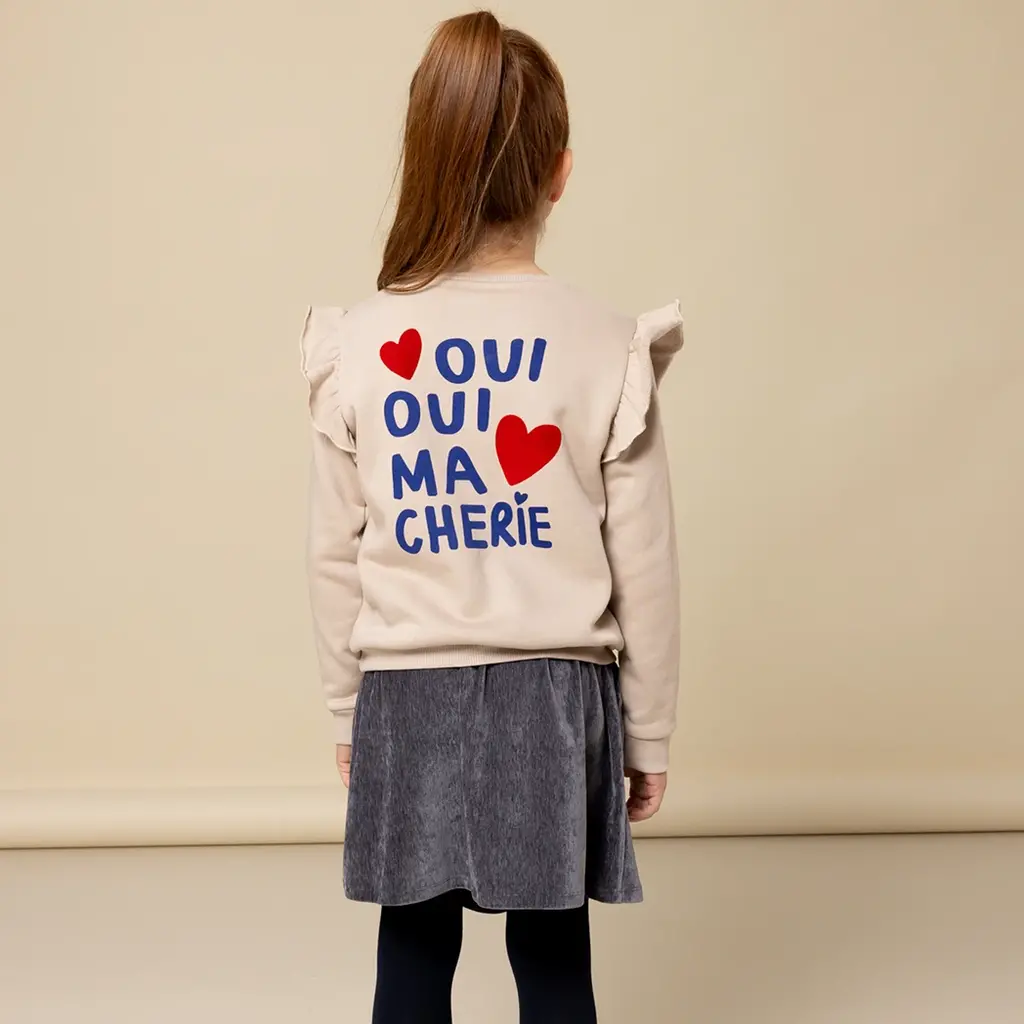 Rokje velvet (dark blue)