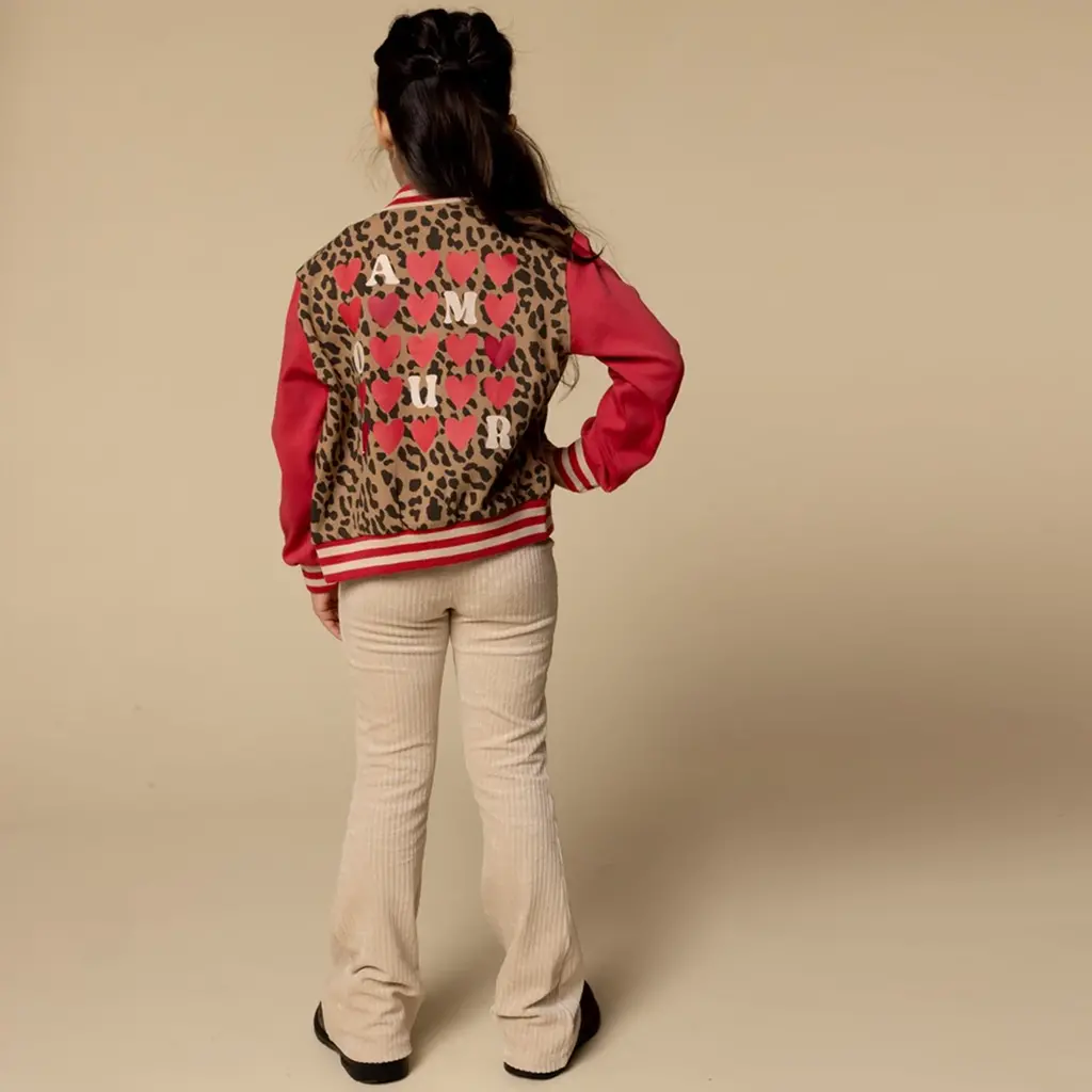 Baseball jacket/vest (leopard ao)