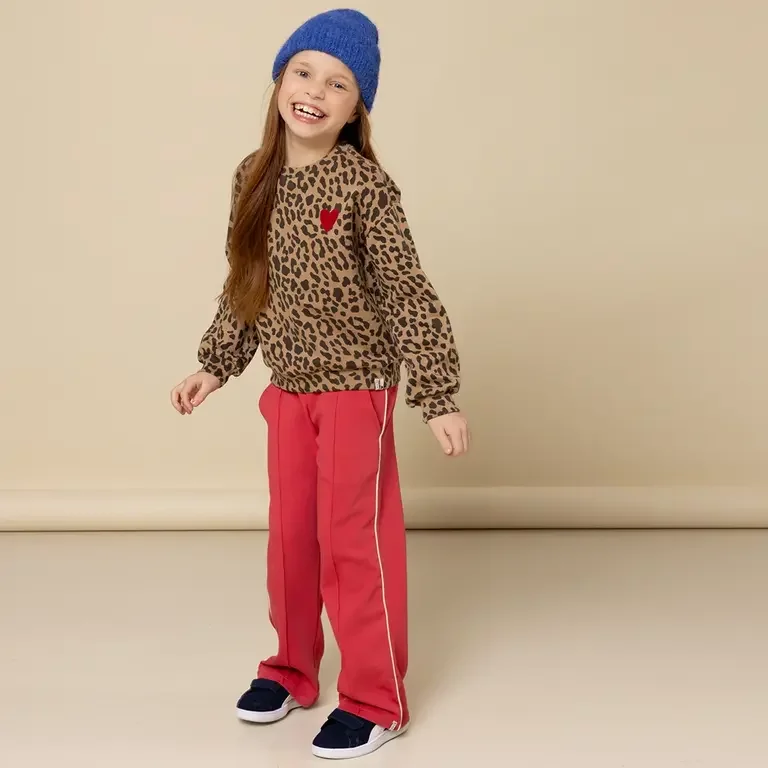 Broek sweat (bright red)