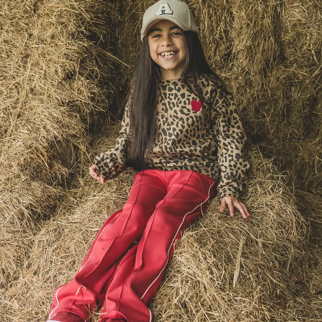 Broek sweat (bright red)