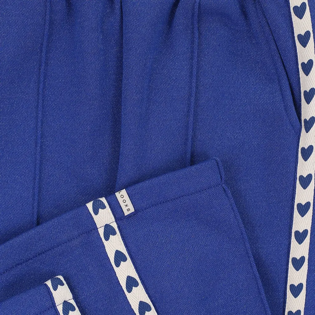 Broek lurex (kobalt blue)