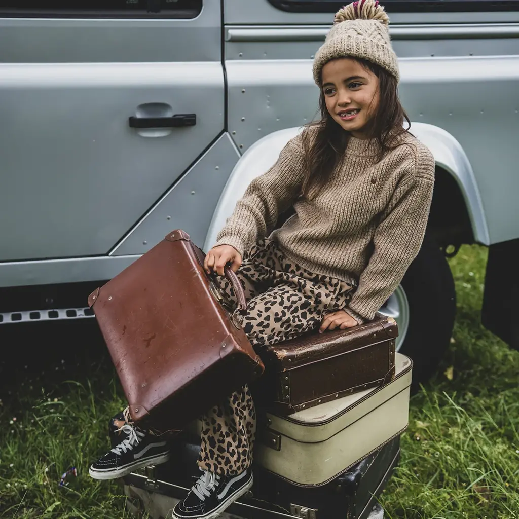 Gebreide trui (clay)