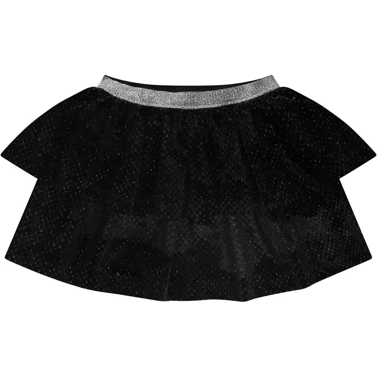 Rokje velvet glitter (blackboard)