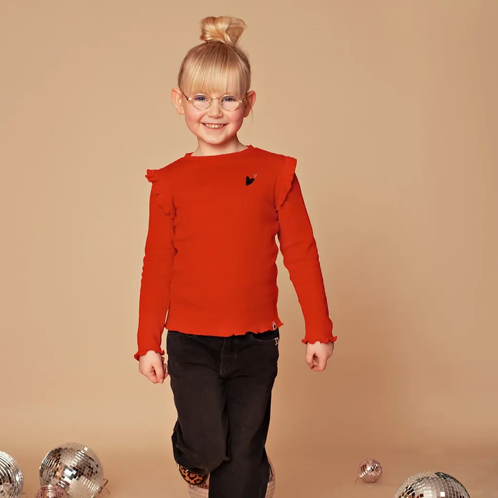 Longsleeve rib (red)