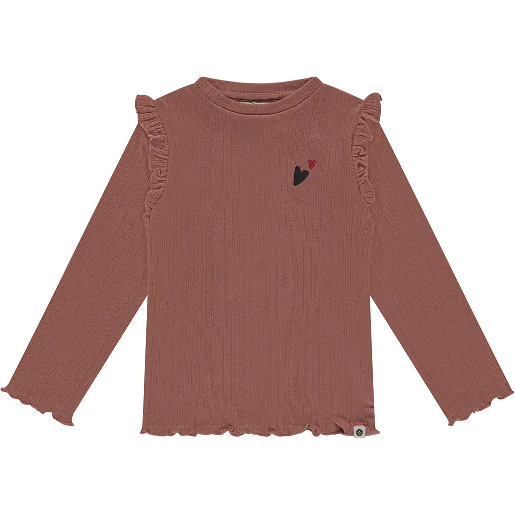 Longsleeve rib (velvet rose)