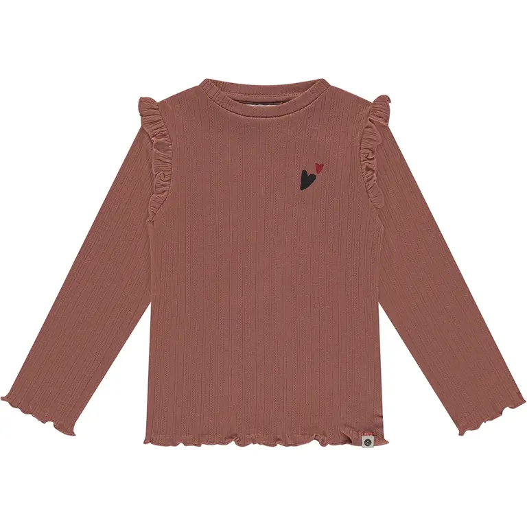 Longsleeve rib (velvet rose)