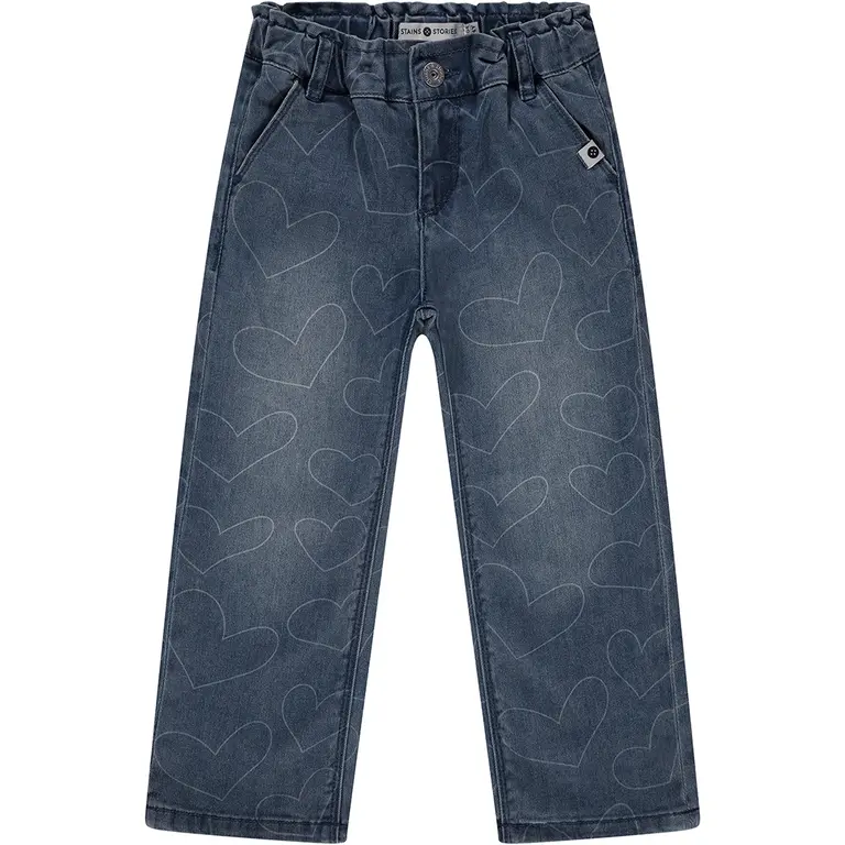 Spijkerbroek wide fit (jeans blue)