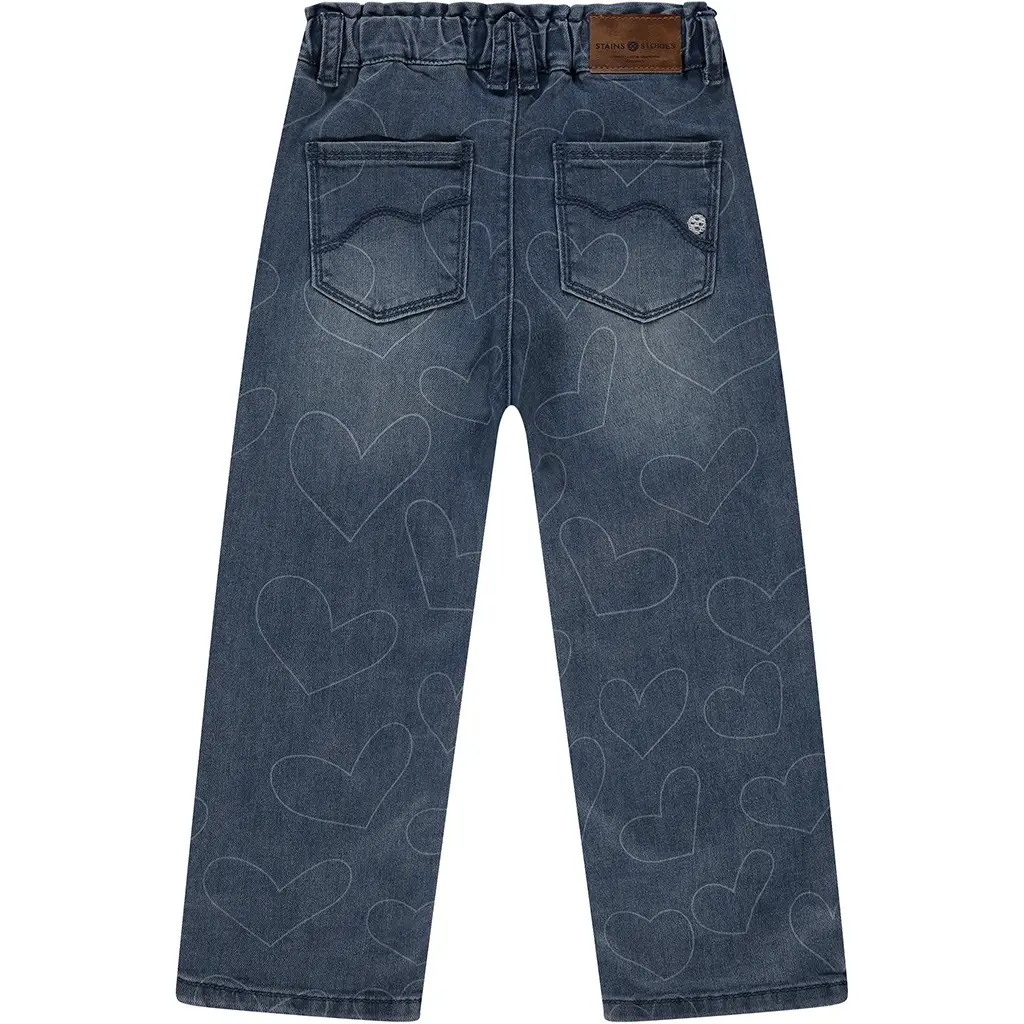 Spijkerbroek wide fit (jeans blue)