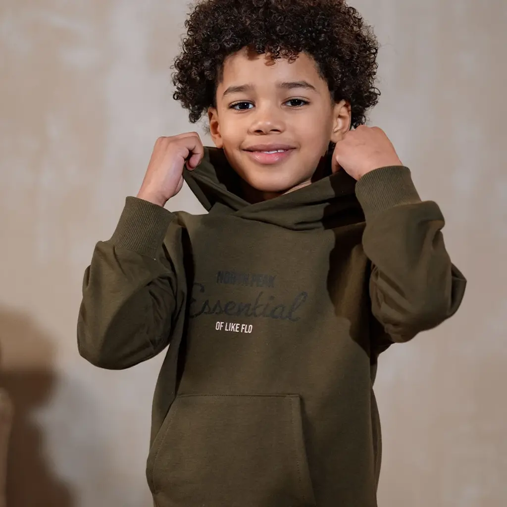 Trui hoodie Dail (army)