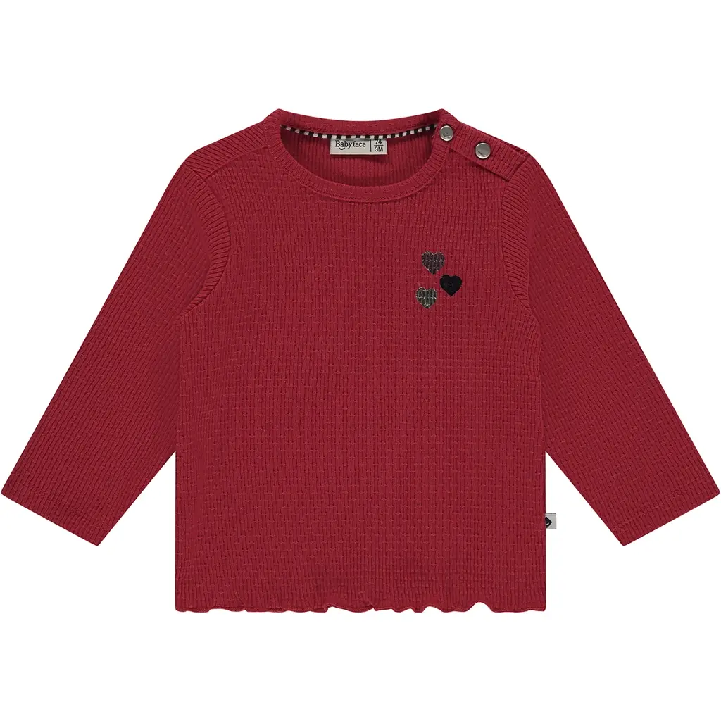 Longsleeve rib (scarlet)