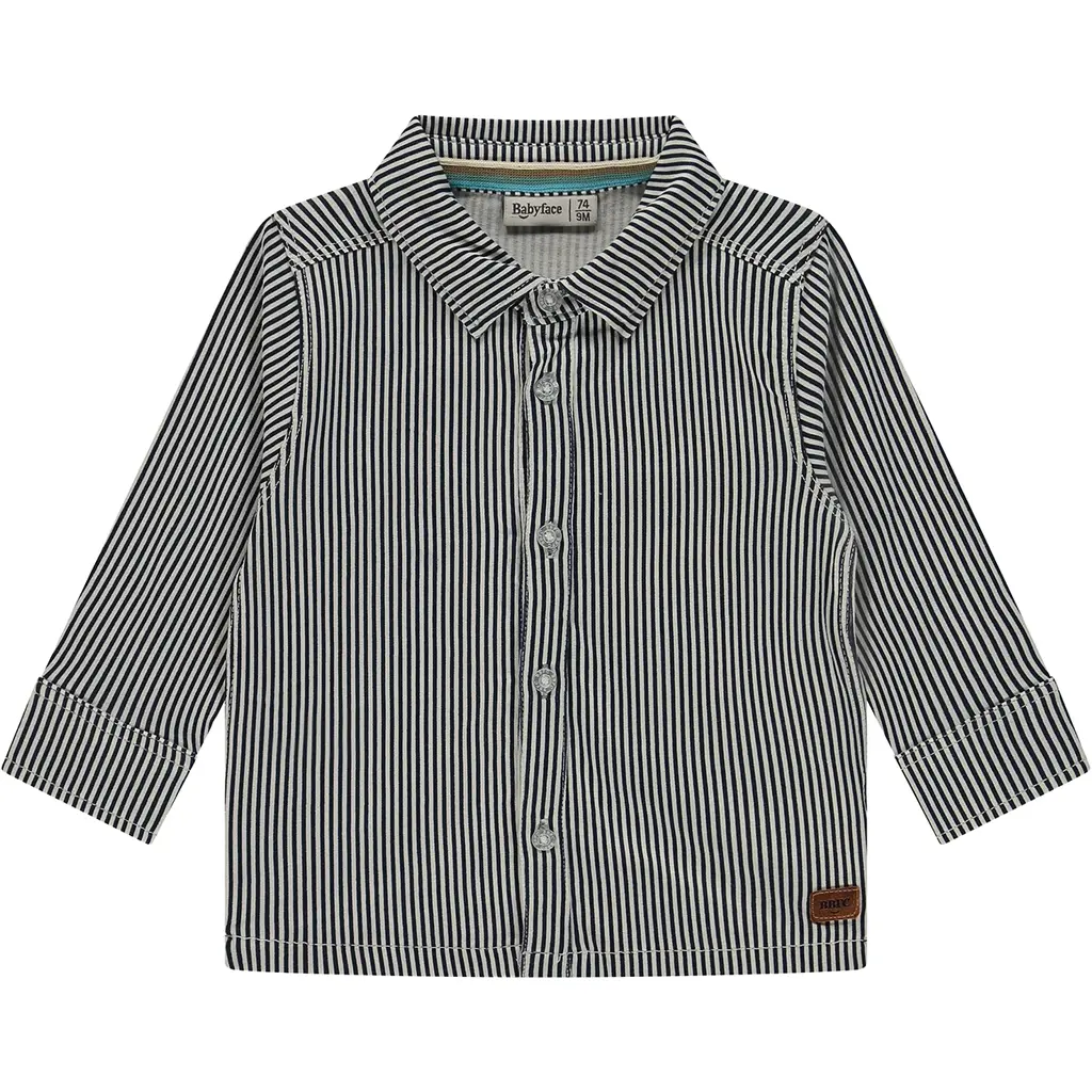 Overhemd stripes (dark blue)
