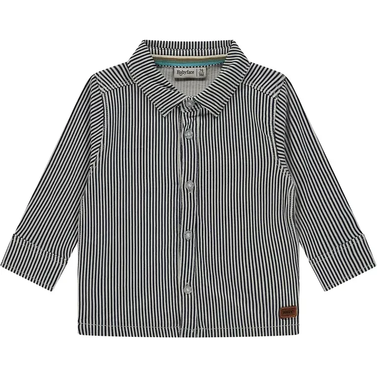 Overhemd stripes (dark blue)
