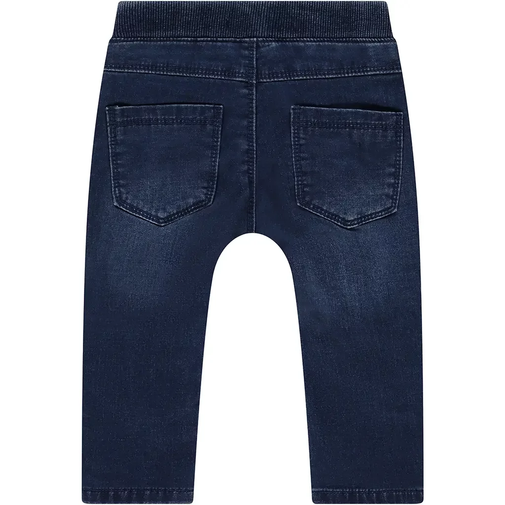 Spijkerbroekje jogg (dark blue denim)
