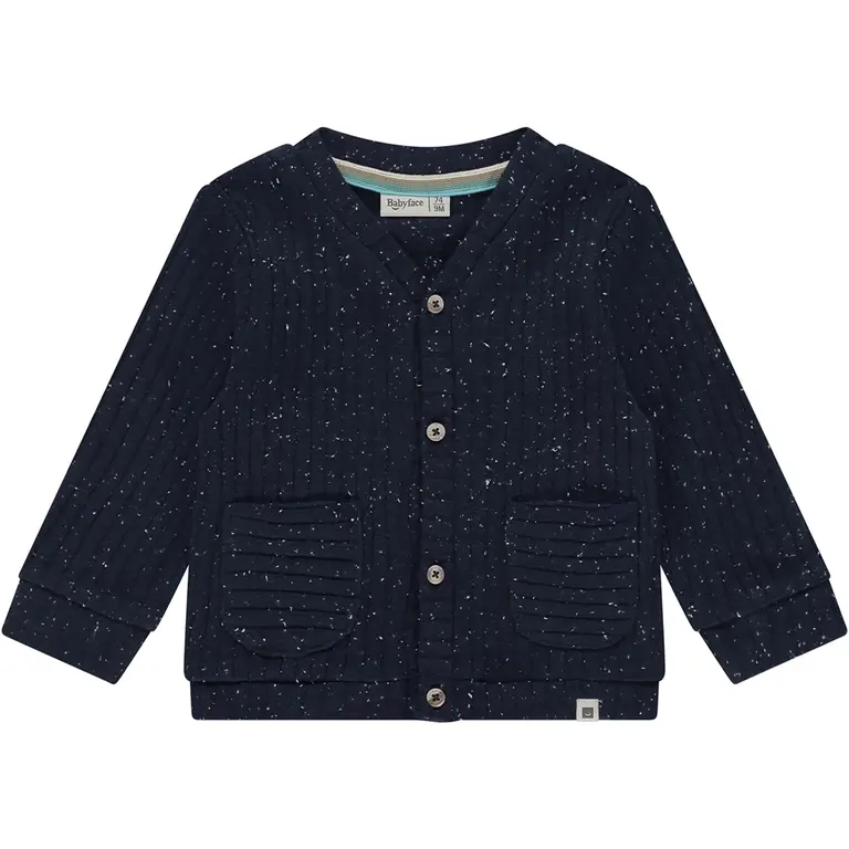 Gebreid vestje (dark blue)