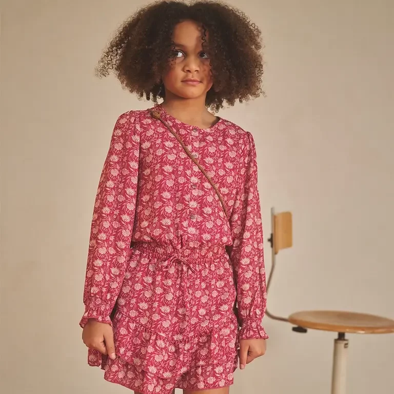 Jurk Miggy (cerise pink)