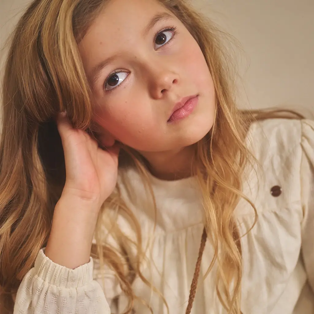 Blouse Tirzy (pearled ivory)