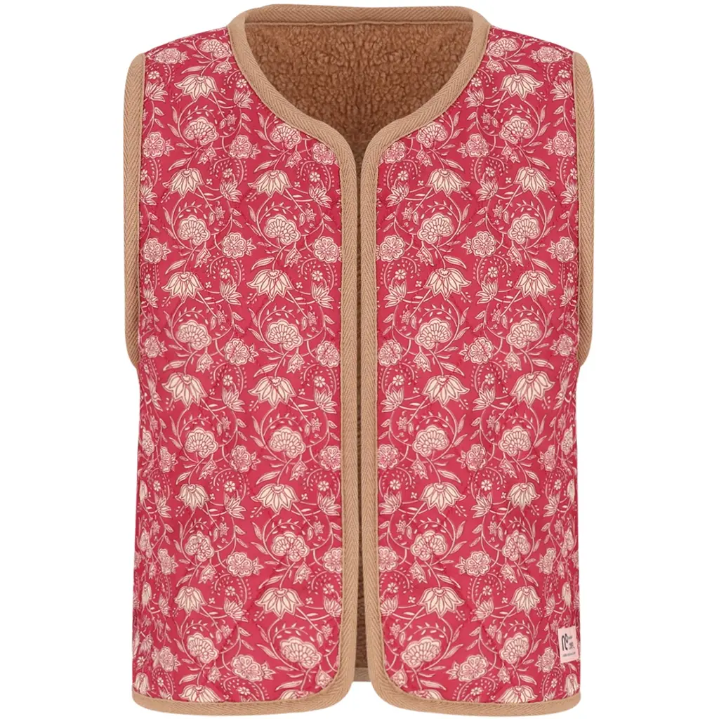 Gilet Katya REVERSIBLE (cerise pink)