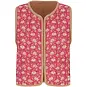 Nono Gilet Katya REVERSIBLE (cerise pink)
