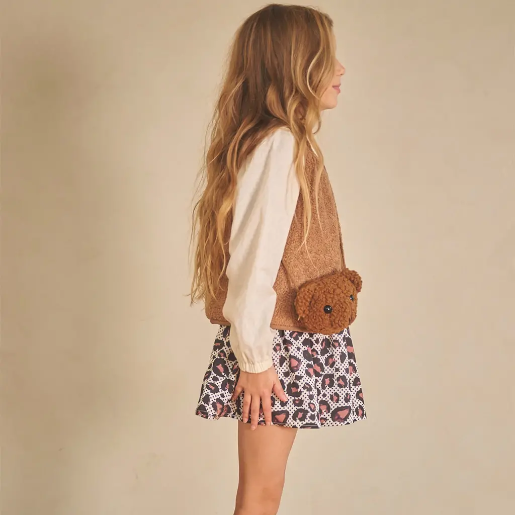 Gilet Katya REVERSIBLE (cerise pink)