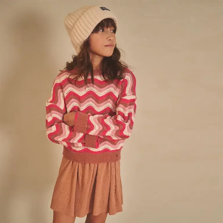 Gebreide trui Kessy (taupe)