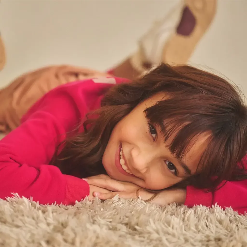 Trui Konono backprint (cerise pink)