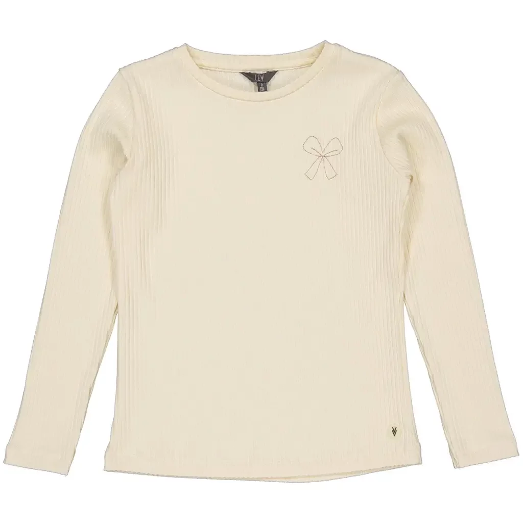 Longsleeve Vallon (white cream)