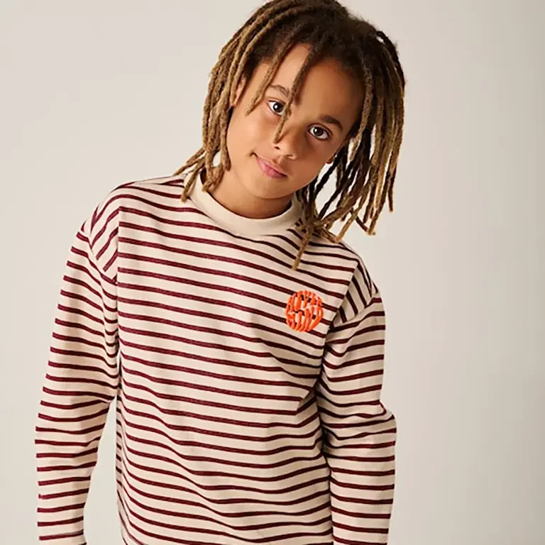 Longsleve Concrete (rum raisin)