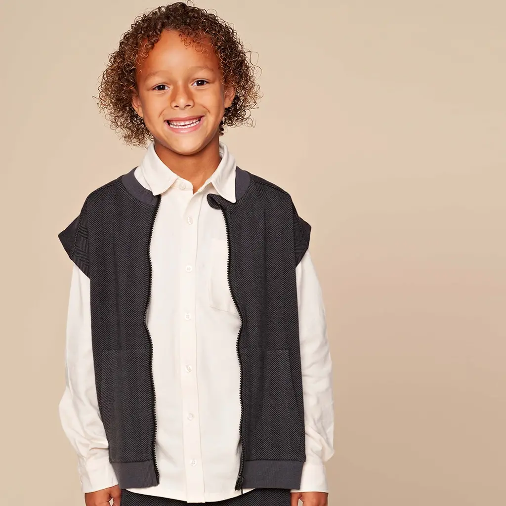 Gilet Henk (metal grey)