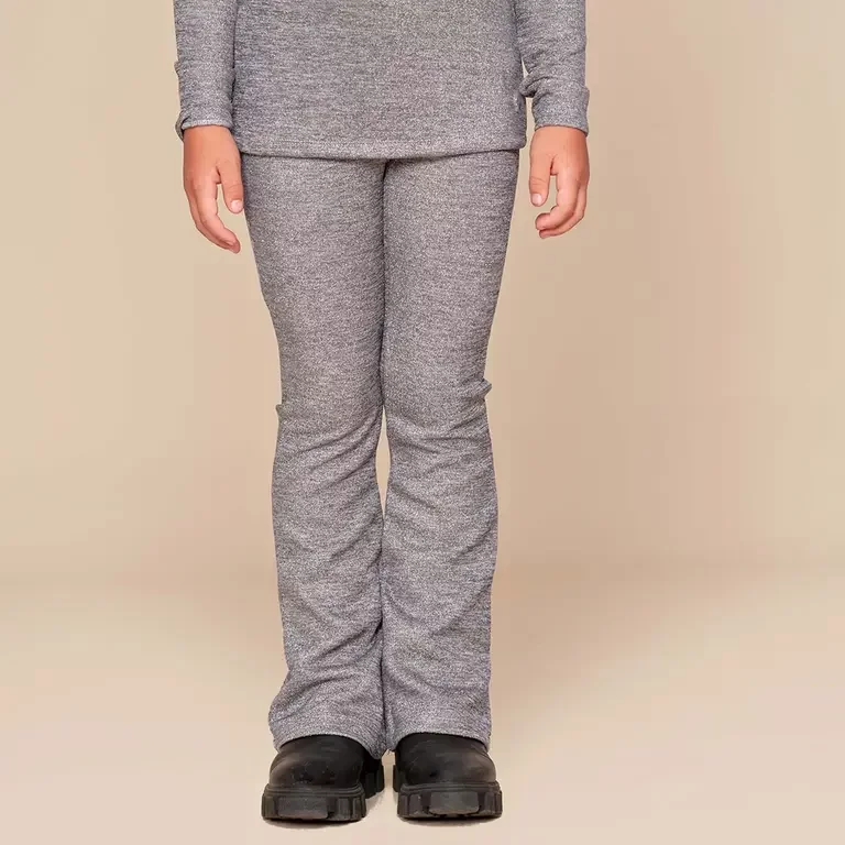 Broek Hiltje flared (light grey)