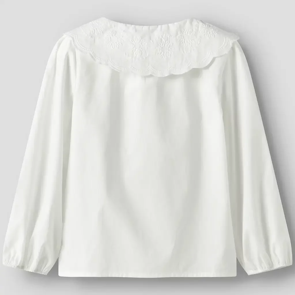 Blouse Rollaring (bright white)