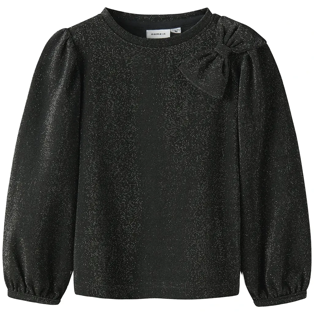 Top glitter Roisin (black)