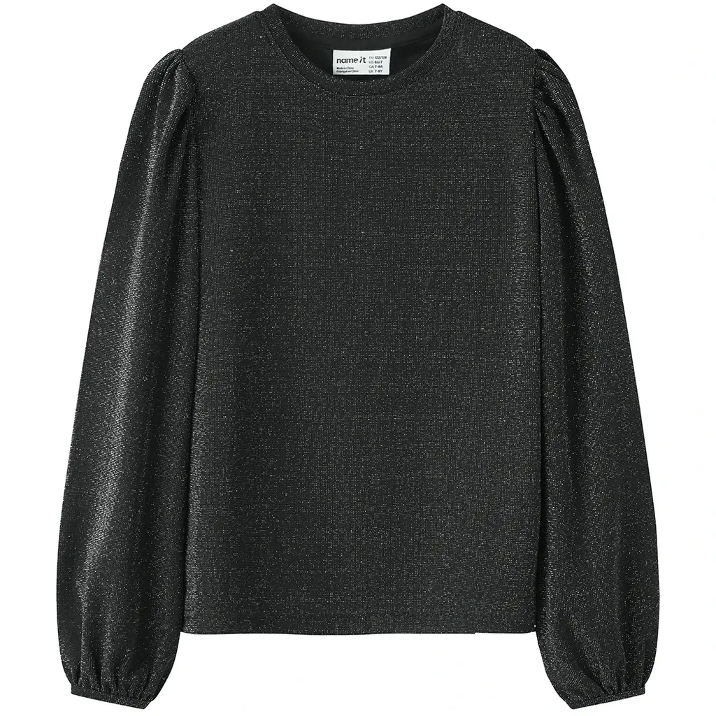 Top glitter Roisin (black)