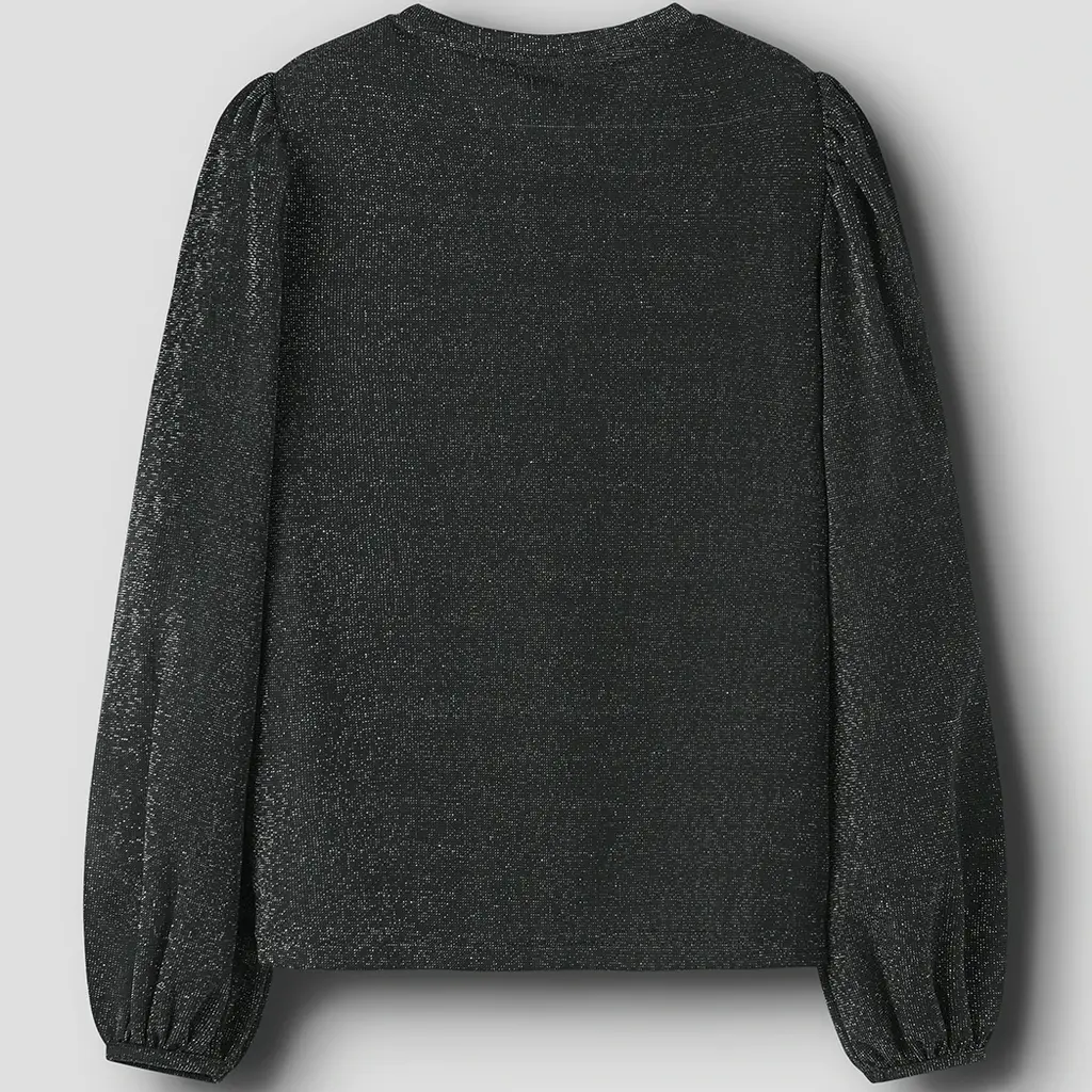 Top glitter Roisin (black)