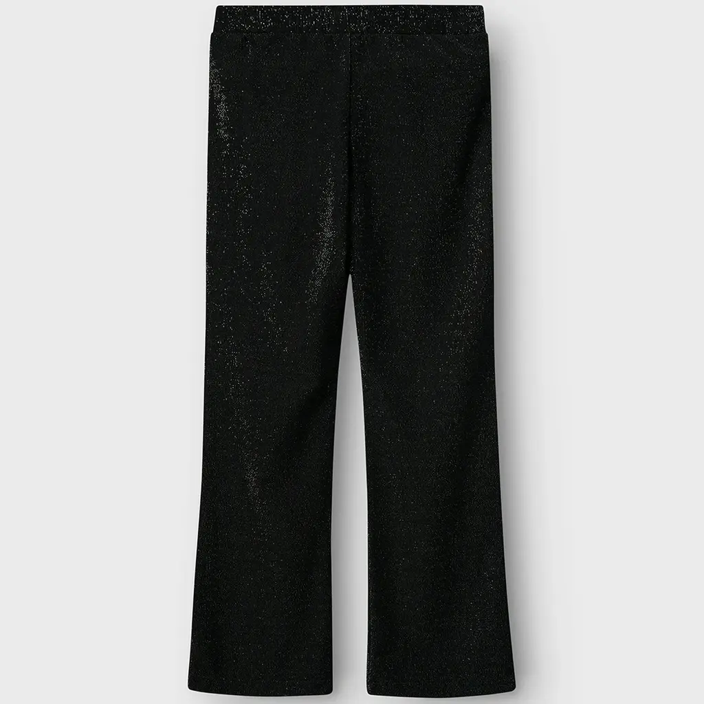 Broek glitter BOOTCUT Roisin (black)