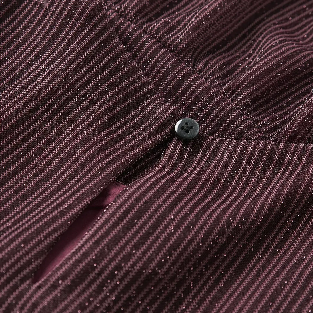 Jurk glitter Risilk (burgundy)