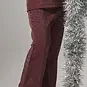Name It Broek glitter BOOTCUT Roisin (burgundy)