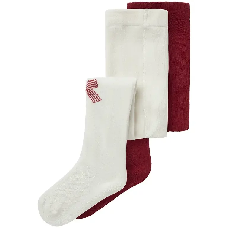 KERST twee paar maillots (jester red/cloud dancer)