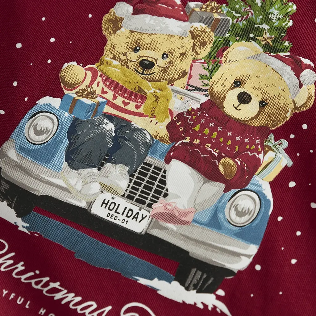 KERST longsleeve Vosmas (jester red xmas)